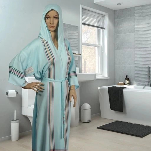 تصویر 2 از خرید وقیمت حوله تن پوش یزدی + فروش عمده